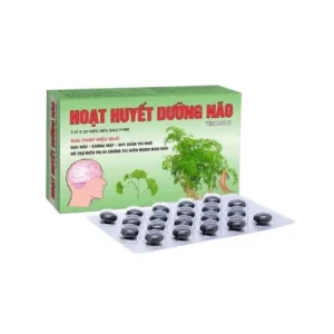 HOẠT HUYẾT DƯỠNG NÃO Trí nhớ suy giảm Vinaphar Hộp 5 vĩ x20 viên